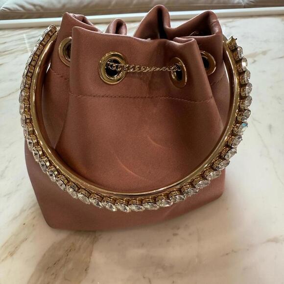 Jimmy Choo Bon Bon Bag Blush - Picture 3 of 9